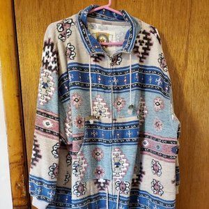 VINTAGE WOMEN'S SOUTHWESTERN AZTEC NAVAJO JACKET -